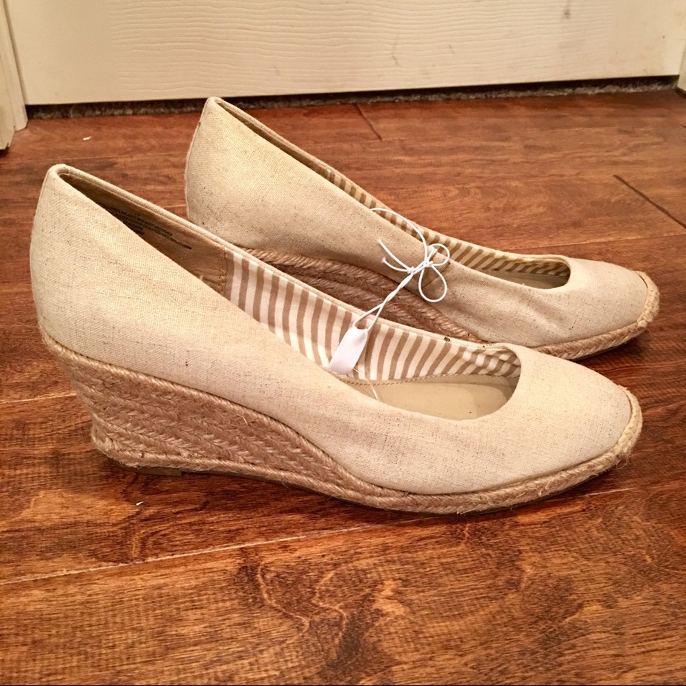 Espadrilles wedges brand new